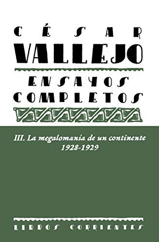 Cover for Ensayos completos III