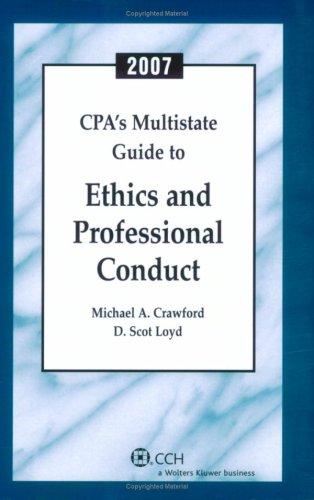 Cover for CPA's Multistate Guide to Ethics and Professional Conduct (2007) (CPA Guides)