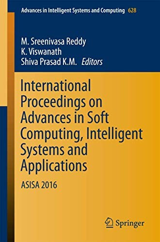 Cover for International Proceedings on Advances in Soft Computing, Intelligent Systems and Applications