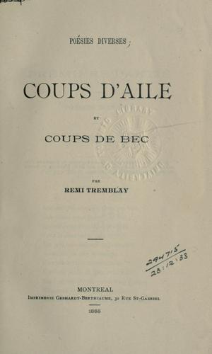Cover for Poésies diverses