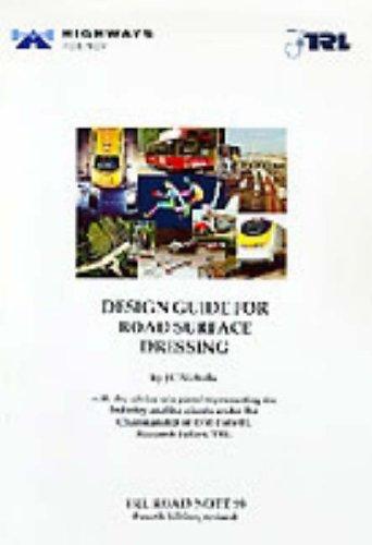 Cover for Design Guide for Road Surface Dressing (RN)