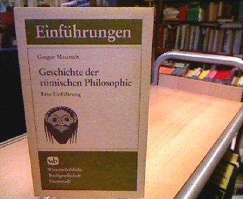 Cover for Geschichte der römischen Philosophie
