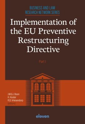 Cover for Implementation of the EU Preventive Restructuring Directive