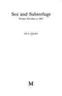 Cover for Sex and subterfuge