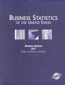 Cover for Business Statistics of the United States