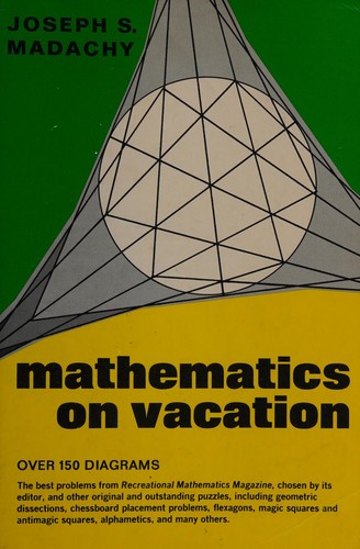 Cover for Mathematics on vacation.