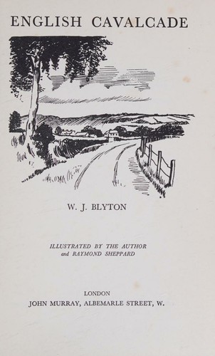 Cover for English cavalcade