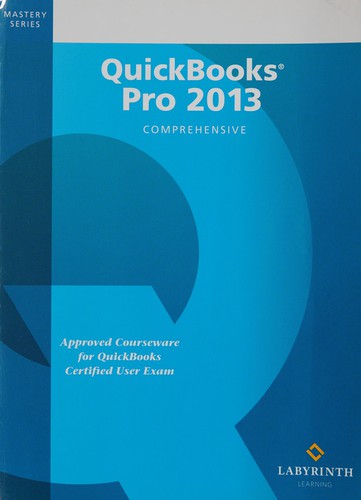 Cover for QuickBooks Pro 2013 comprehensive