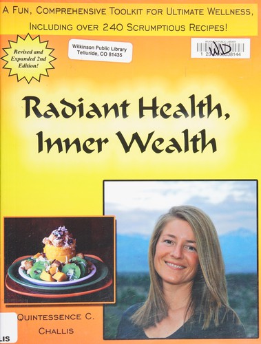 Cover for Radiant health, inner wealth