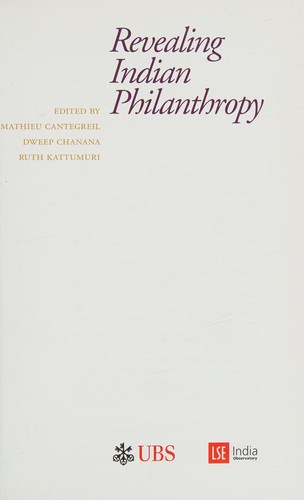 Cover for Revealing Indian philanthropy