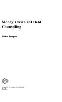 Cover for Money Advic and Debt Counselling