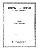 Cover for Ebony and topaz