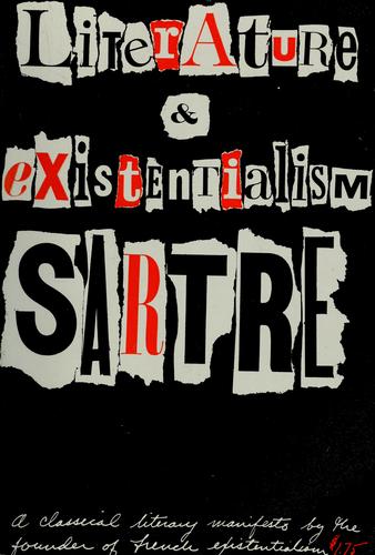Cover for Literature & existentialism.