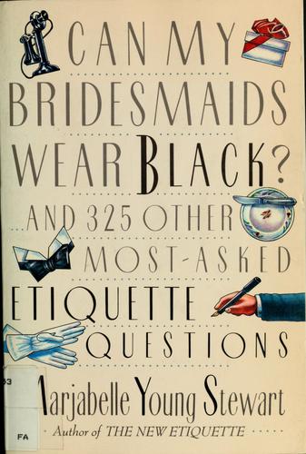 Cover for Can my bridesmaids wear black?