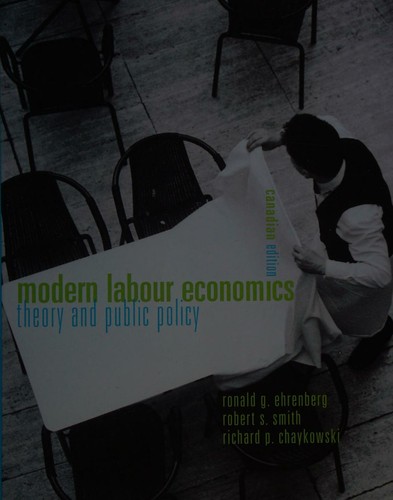 Cover for Modern labour economics