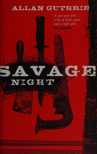 Cover for Savage night