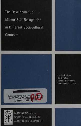Cover for The development of mirror self-recognition in different sociocultural contexts