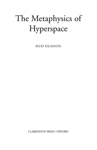 Cover for METAPHYSICS OF HYPERSPACE.