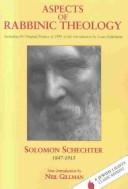 Cover for Aspects of Rabbinic Theology