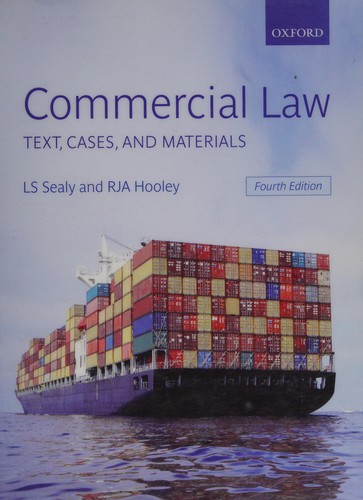 Cover for Commercial law