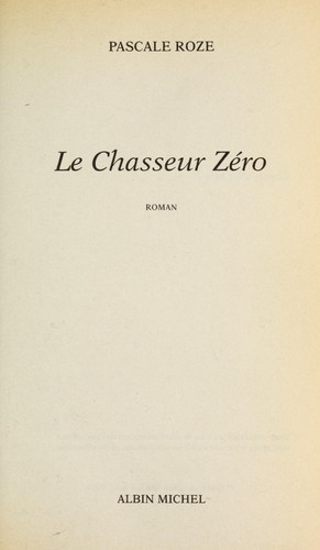 Cover for Le chasseur Zéro