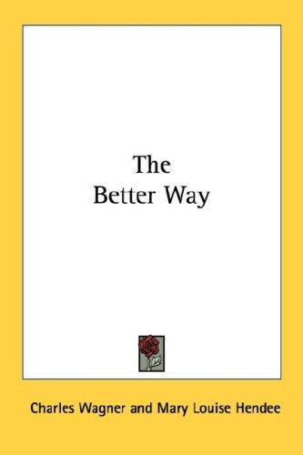Cover for The Better Way