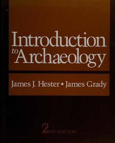 Cover for Introduction to archaeology
