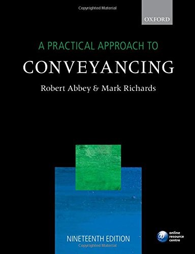 Cover for A Practical Approach to Conveyancing