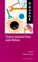 Cover for Chinese industrial firms under reform