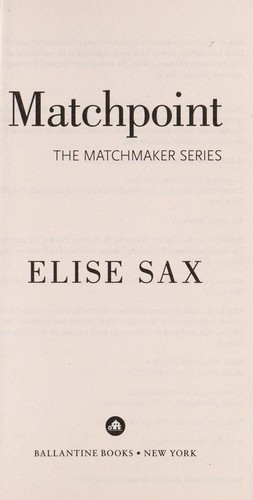 Cover for Matchpoint