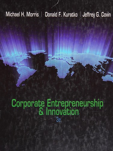 Cover for Corporate entrepreneurship and innovation