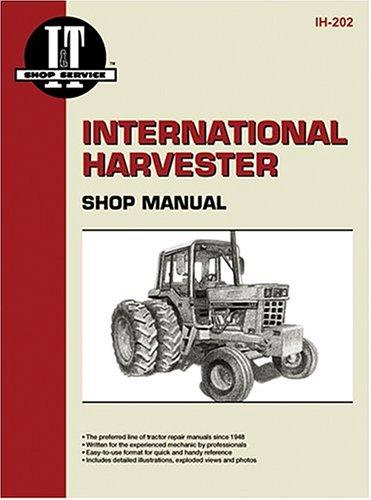 Cover for International Harvester shop manual IH-202.