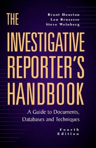 Cover for The investigative reporter's handbook