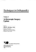 Cover for Arthroscopic Surgery Update (Techniques in Orthopedics, Vol 5)