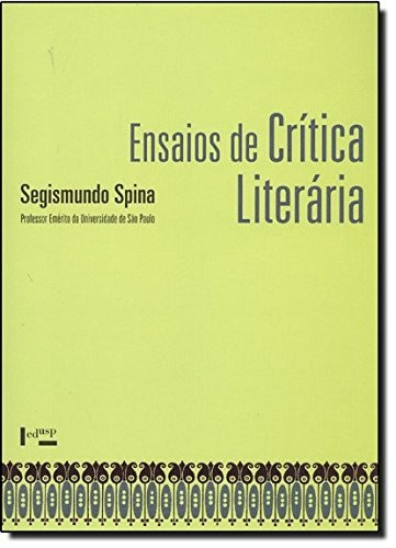 Cover for Ensaios de crítica literária