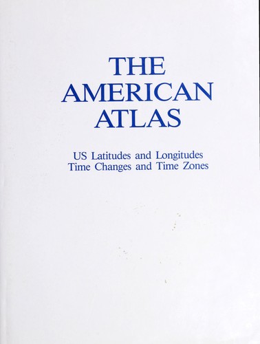 Cover for The American atlas