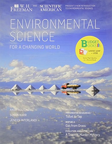 Cover for Environmental Science in a Changing World  & EnviroPortal Access Card