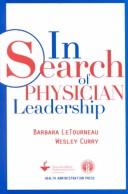 Cover for In search of physician leadership