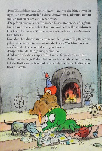 Cover for Ritter Rost macht Urlaub. Buch und CD