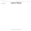 Cover for Lenz Klotz