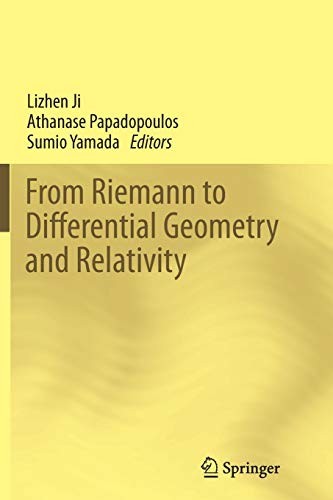 Cover for From Riemann to Differential Geometry and Relativity