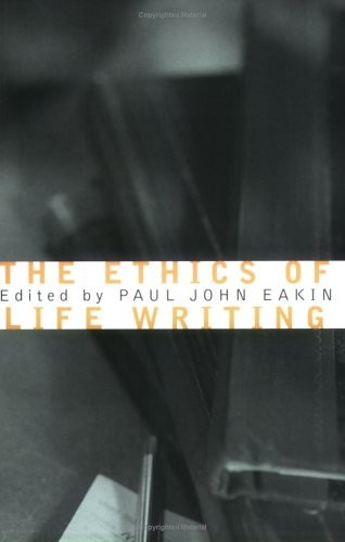 Cover for The ethics of life writing