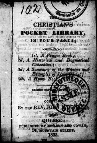 Cover for The Christian's pocket library