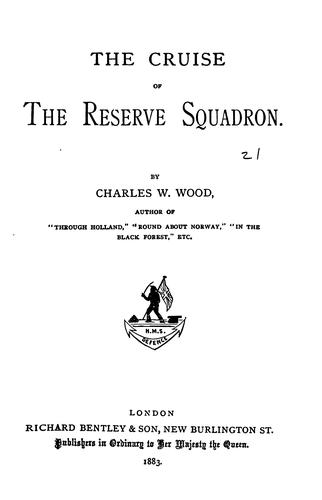 Cover for The Cruise of the Reserve Squadron
