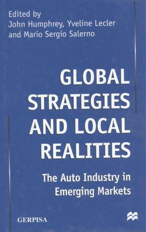 Cover for Global Strategies and Local Realities