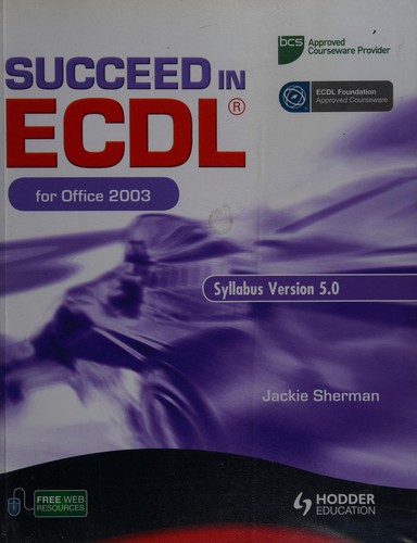 Cover for Succeed in ECDL for Office 2003