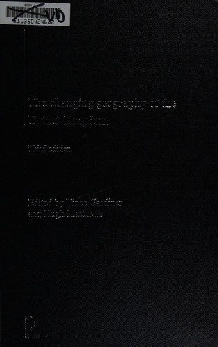Cover for The changing geography of the United Kingdom