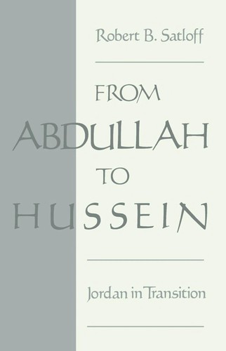 Cover for From Abdullah to Hussein
