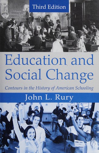 Cover for Education and social change