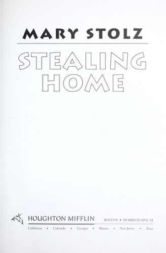 Cover for Stealing home